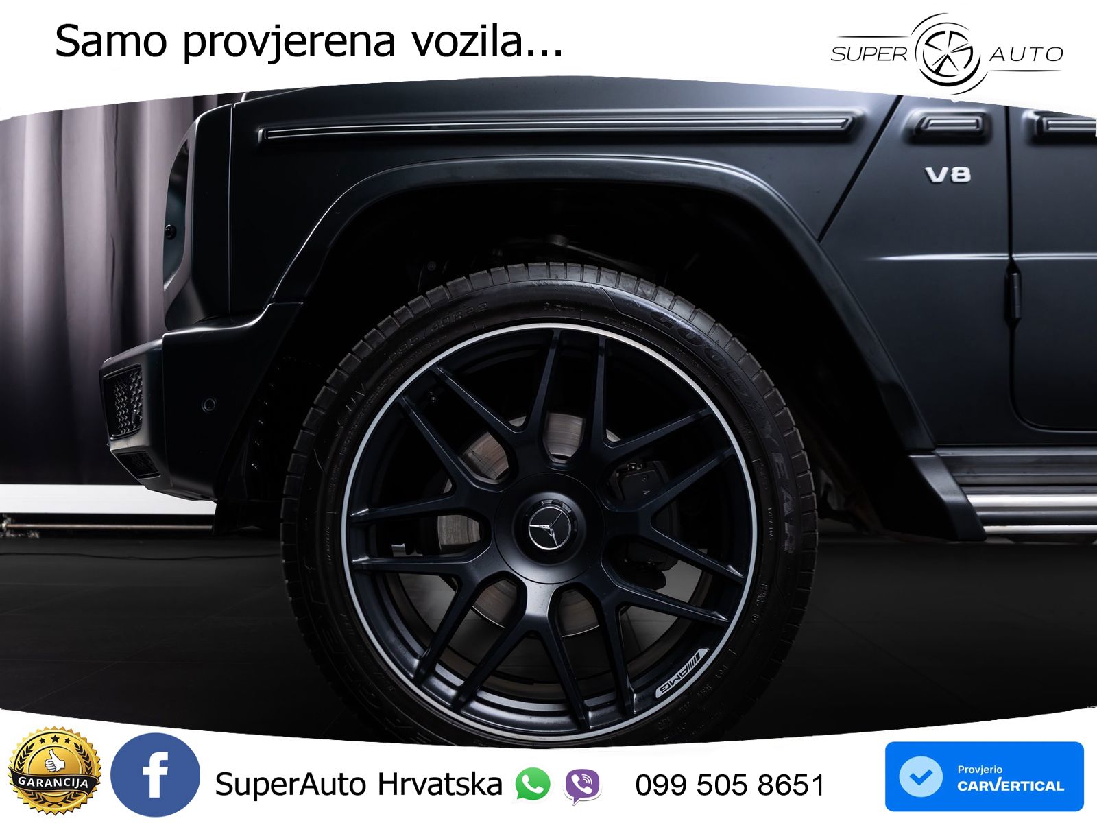 Mercedes G 500 Long V8 (422 KS) 4MATIC 9G-TRONIC AMG