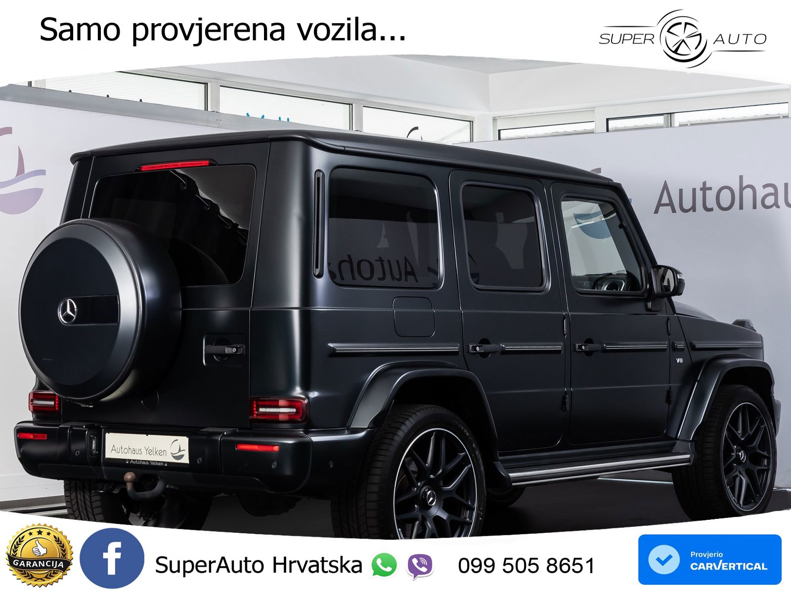 Mercedes G 500 Long V8 (422 KS) 4MATIC 9G-TRONIC AMG