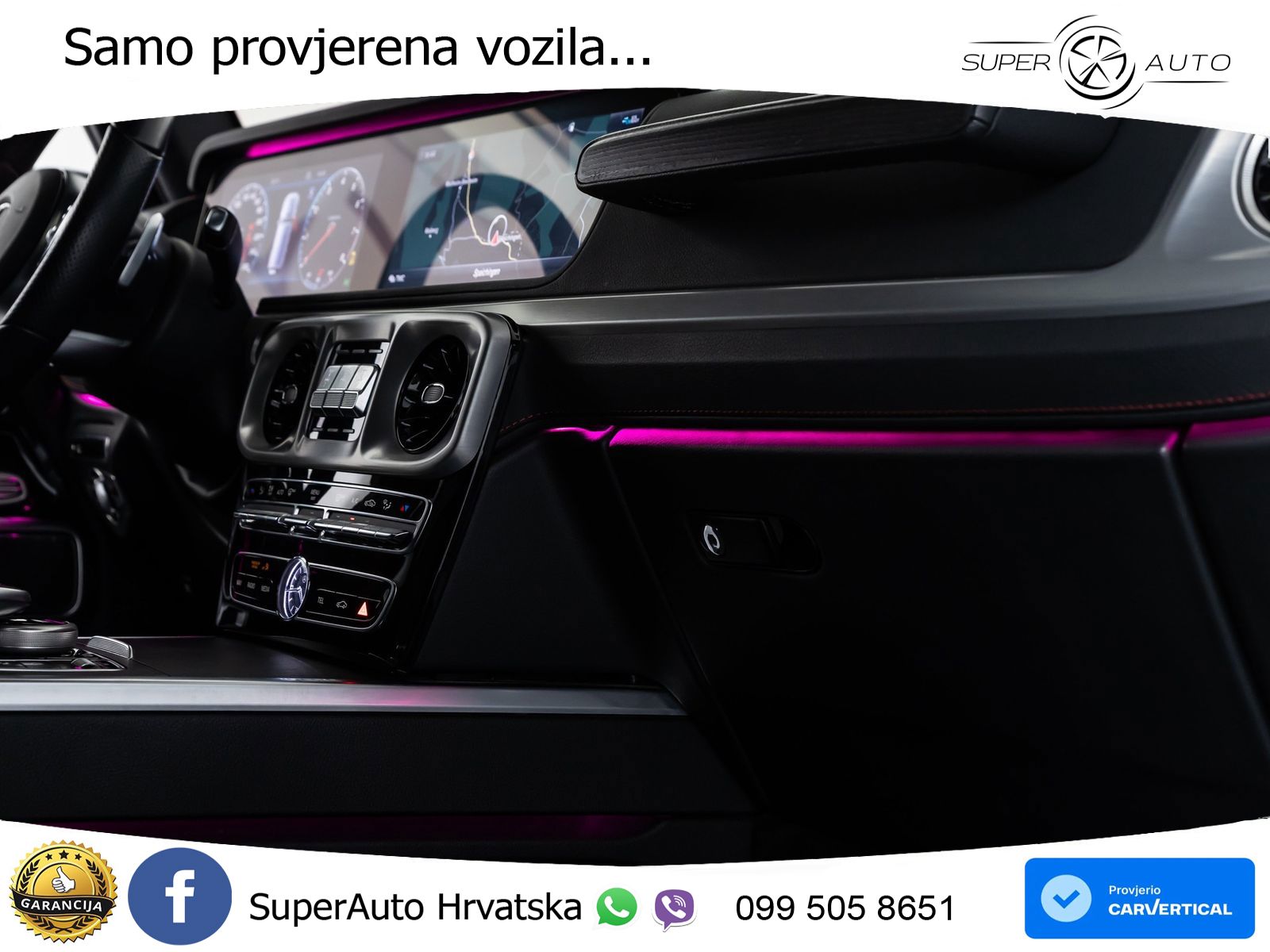 Mercedes G 500 Long V8 (422 KS) 4MATIC 9G-TRONIC AMG
