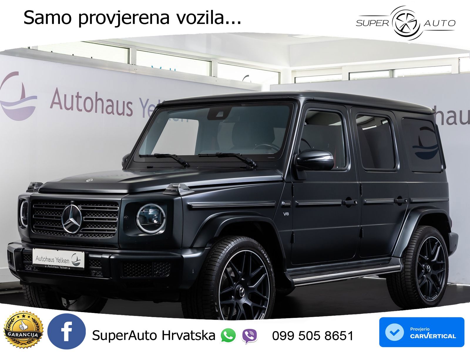 Mercedes G 500 Long V8 (422 KS) 4MATIC 9G-TRONIC AMG