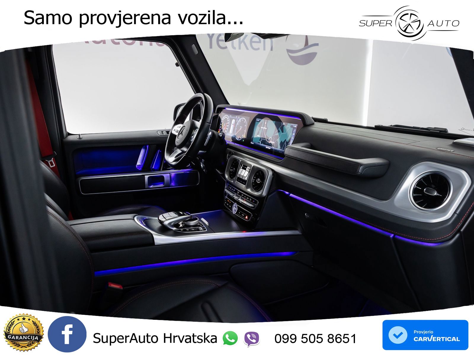 Mercedes G 500 Long V8 (422 KS) 4MATIC 9G-TRONIC AMG