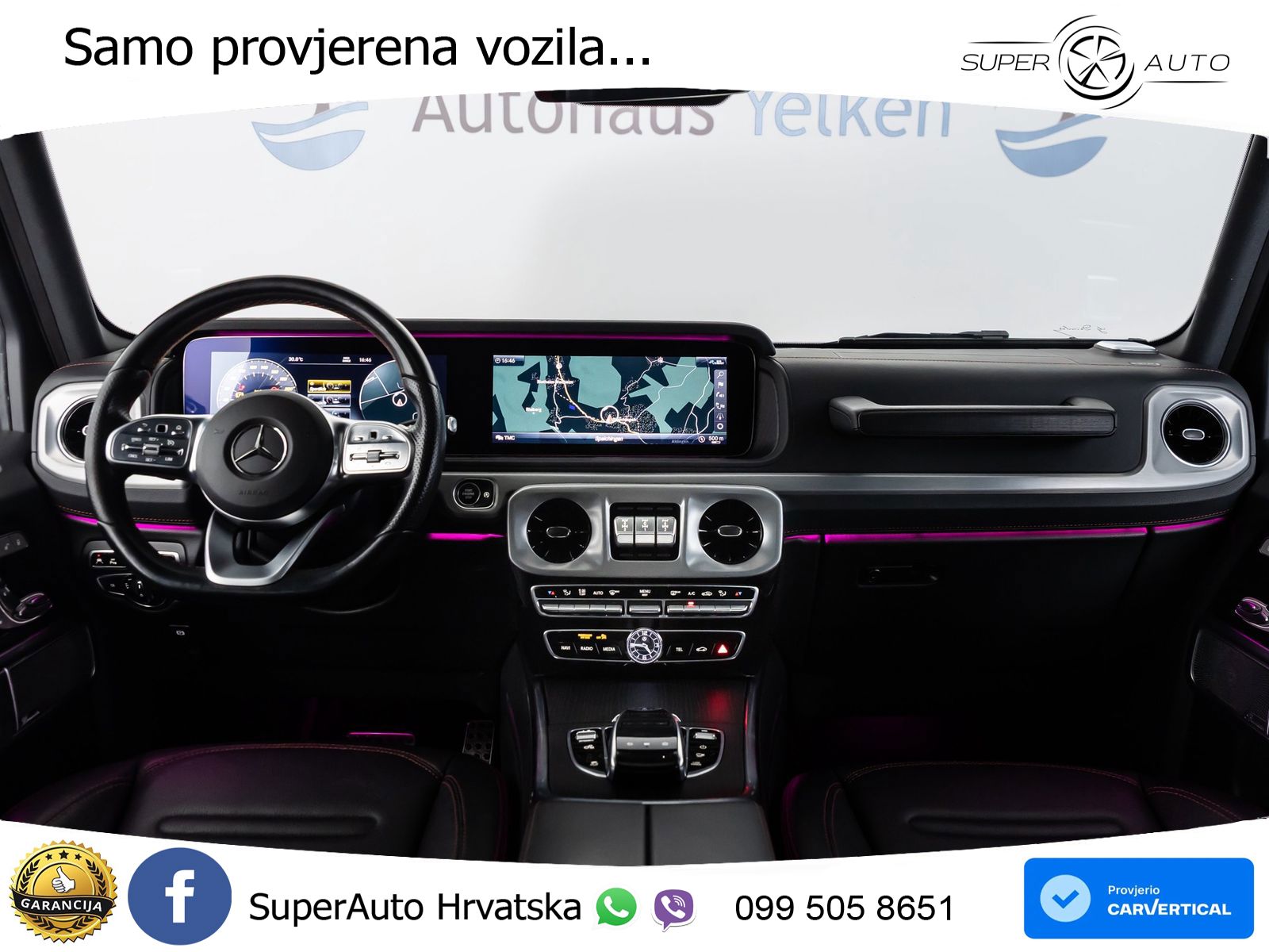 Mercedes G 500 Long V8 (422 KS) 4MATIC 9G-TRONIC AMG