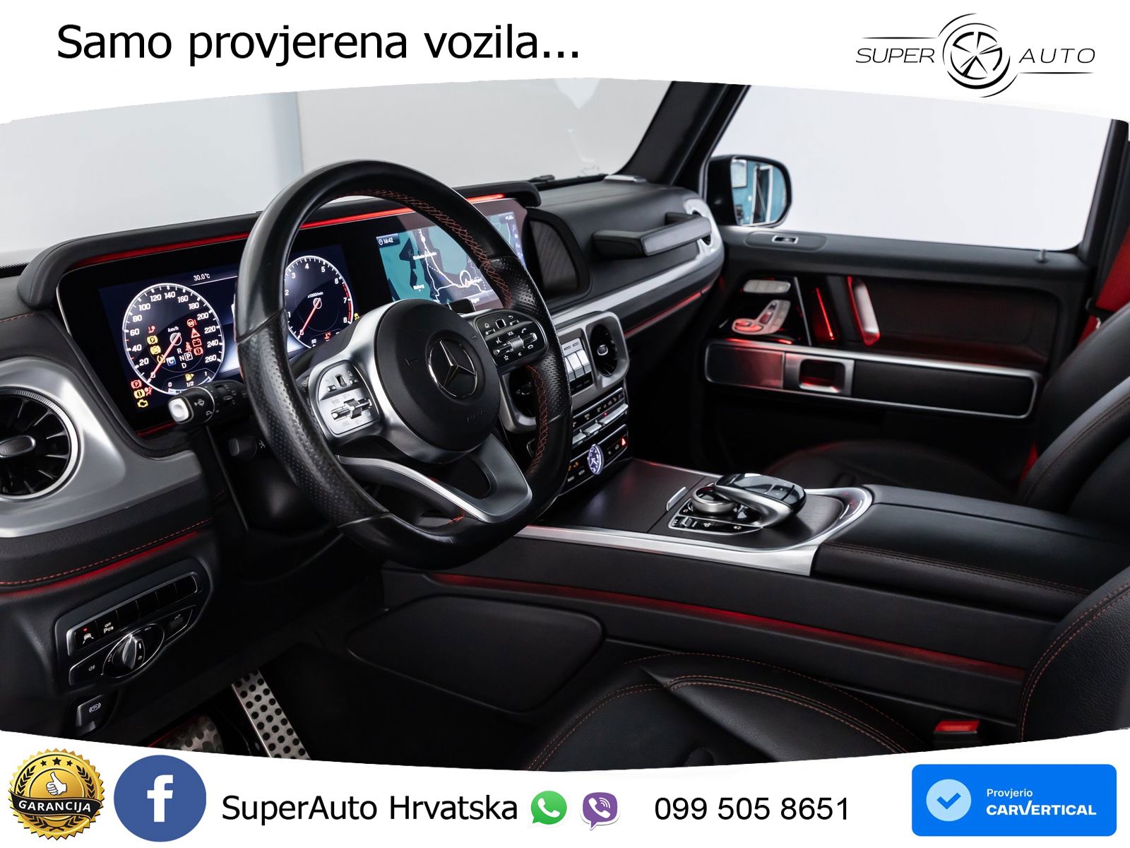 Mercedes G 500 Long V8 (422 KS) 4MATIC 9G-TRONIC AMG