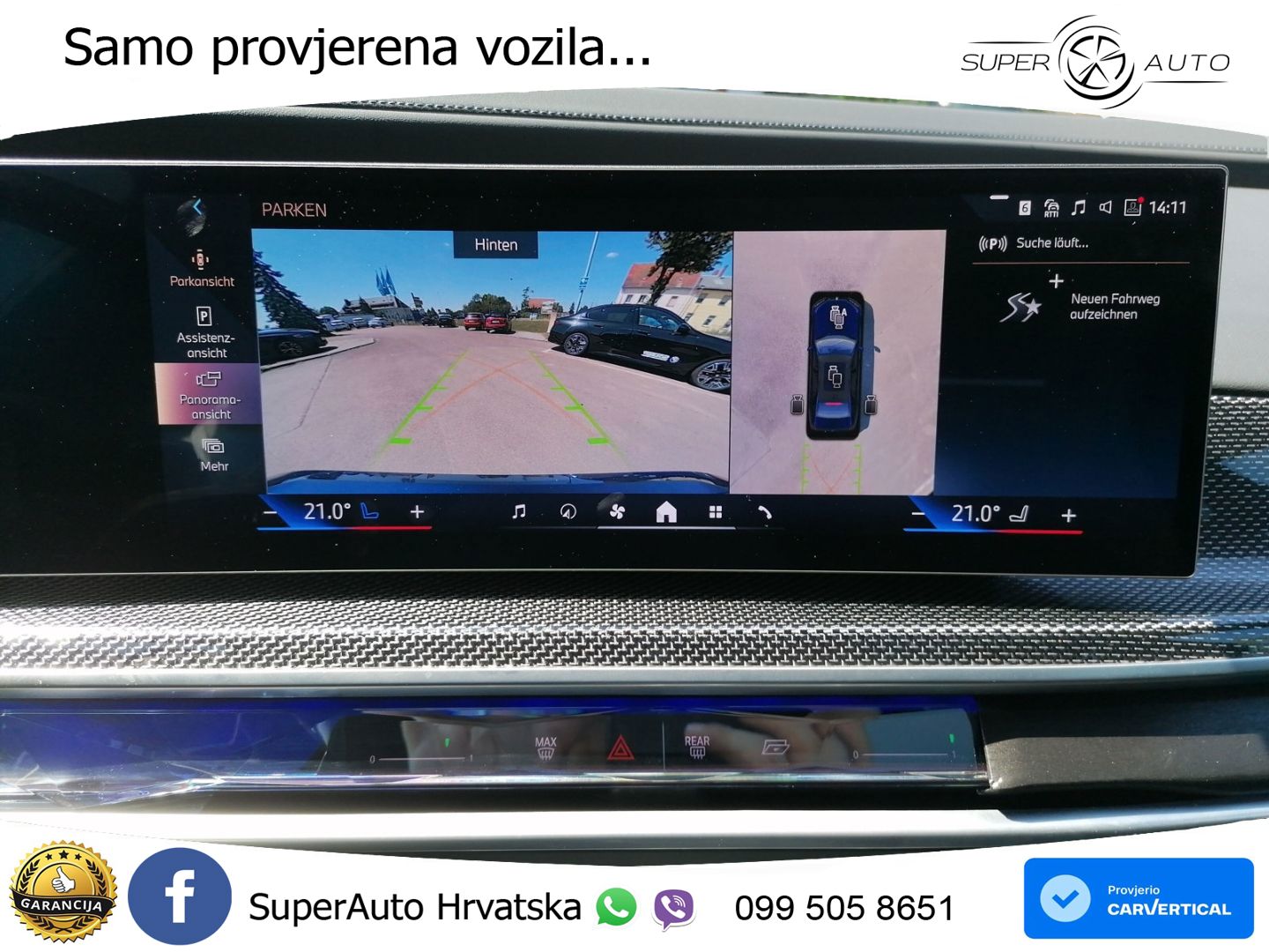 BMW 740d (299 KS) xDrive Steptronic ZRAČNI+ACC+4xGR SJED+KAM