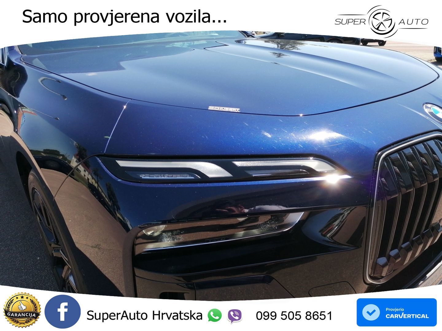 BMW 740d (299 KS) xDrive Steptronic ZRAČNI+ACC+4xGR SJED+KAM