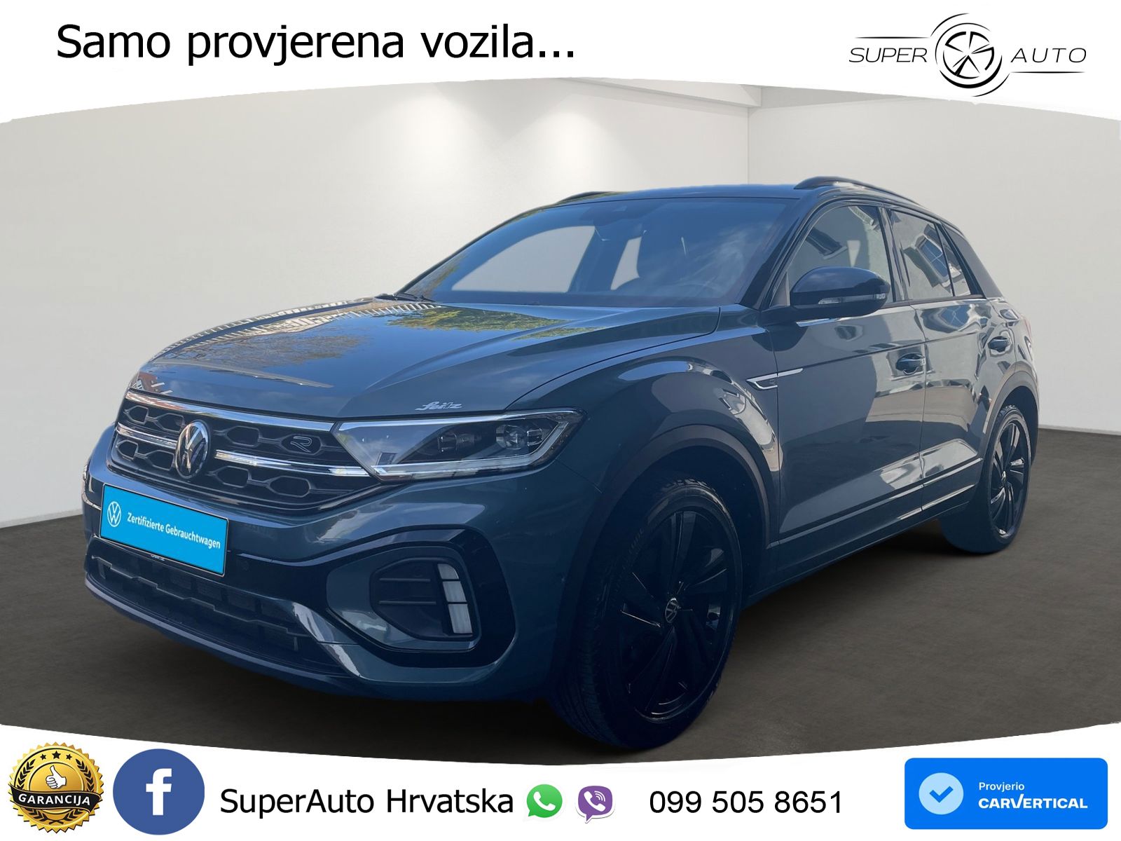 Volkswagen T-Roc 1.5 TSI (150 KS) DSG LED+GR SJED+ACC