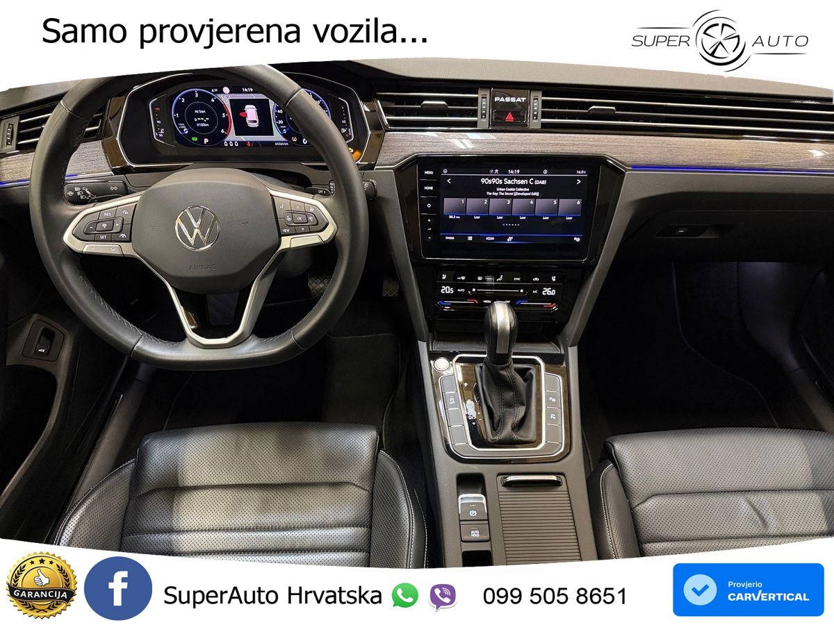 Volkswagen Passat Variant 2.0 TDI (200 KS) DSG Elegance ACC+GR SJED+360+PANO