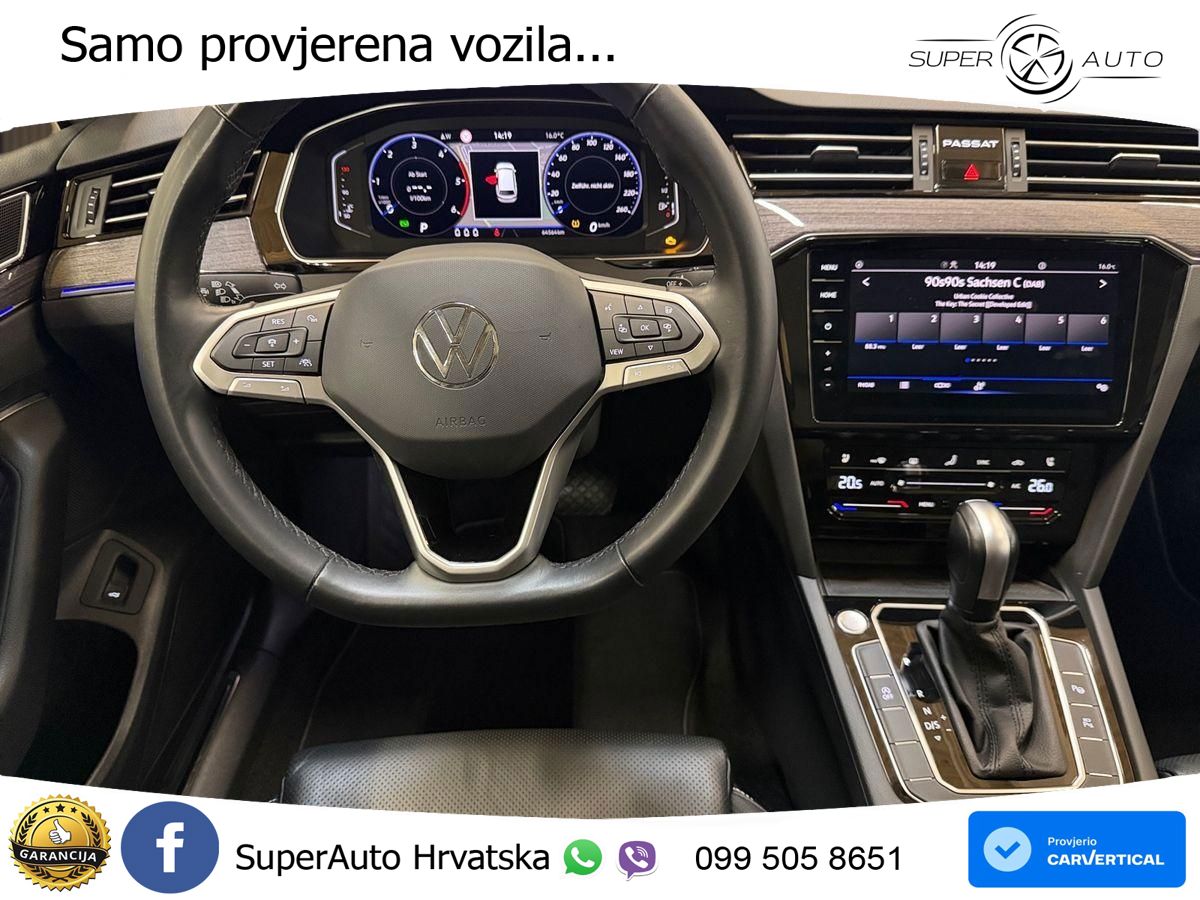 Volkswagen Passat Variant 2.0 TDI (200 KS) DSG Elegance ACC+GR SJED+360+PANO