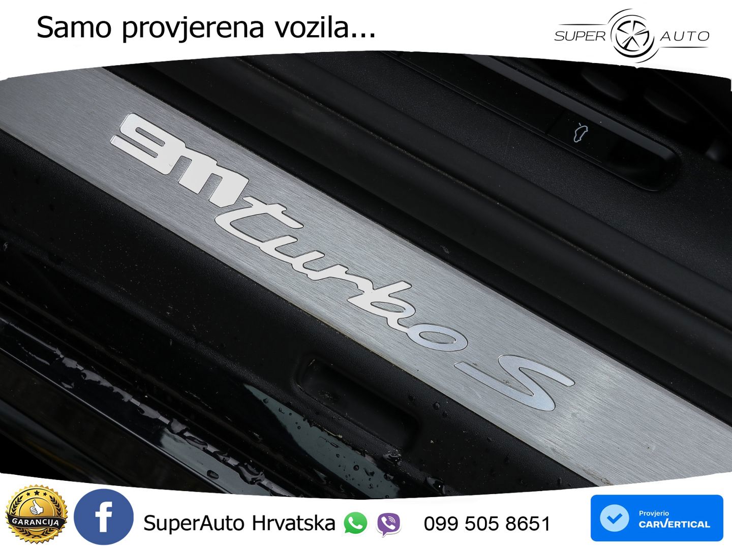 Porsche 911 Turbo S 3.8 (650 KS) PDK LED+GR SJED+ACC