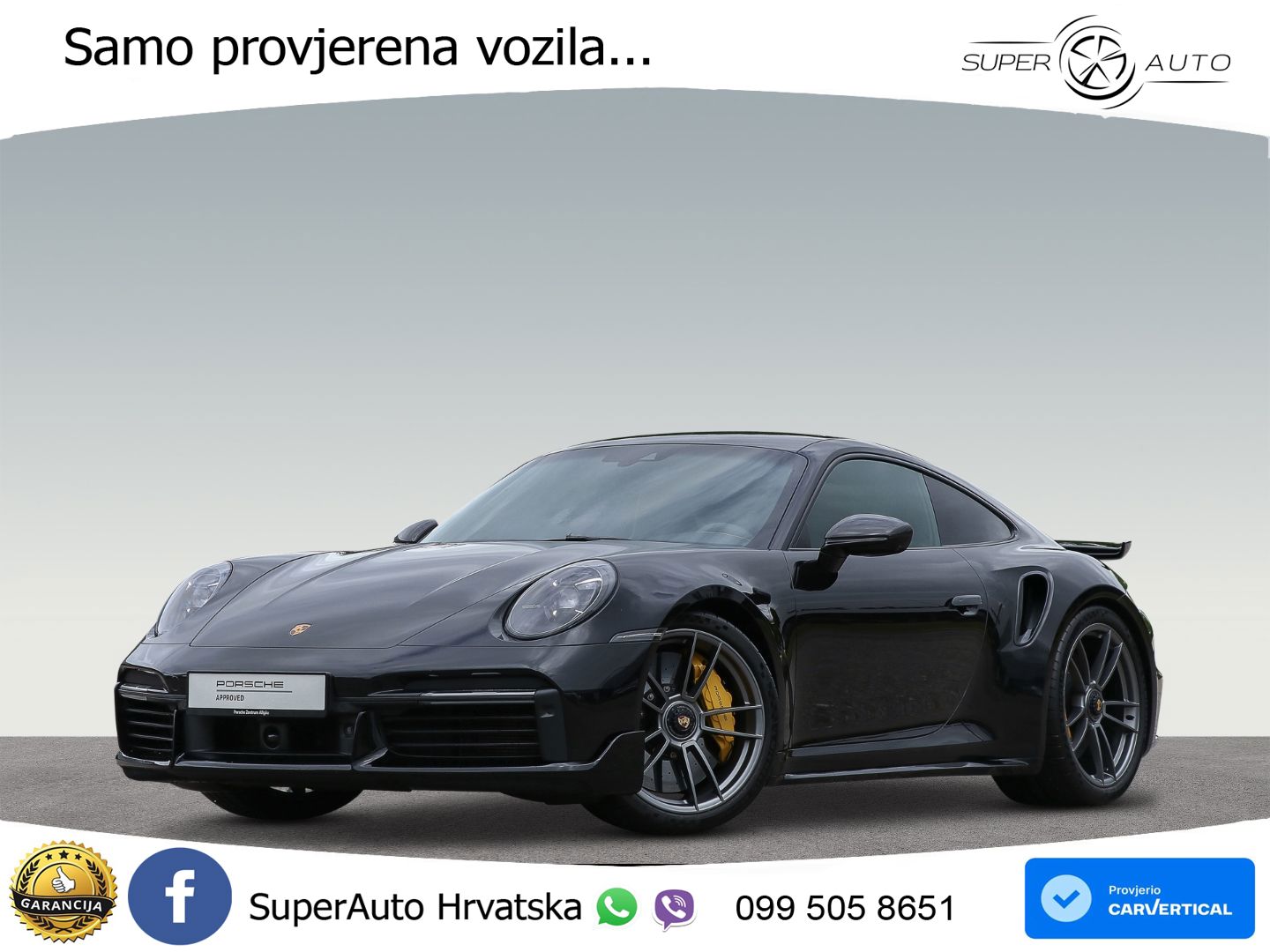 Porsche 911 Turbo S 3.8 (650 KS) PDK LED+GR SJED+ACC