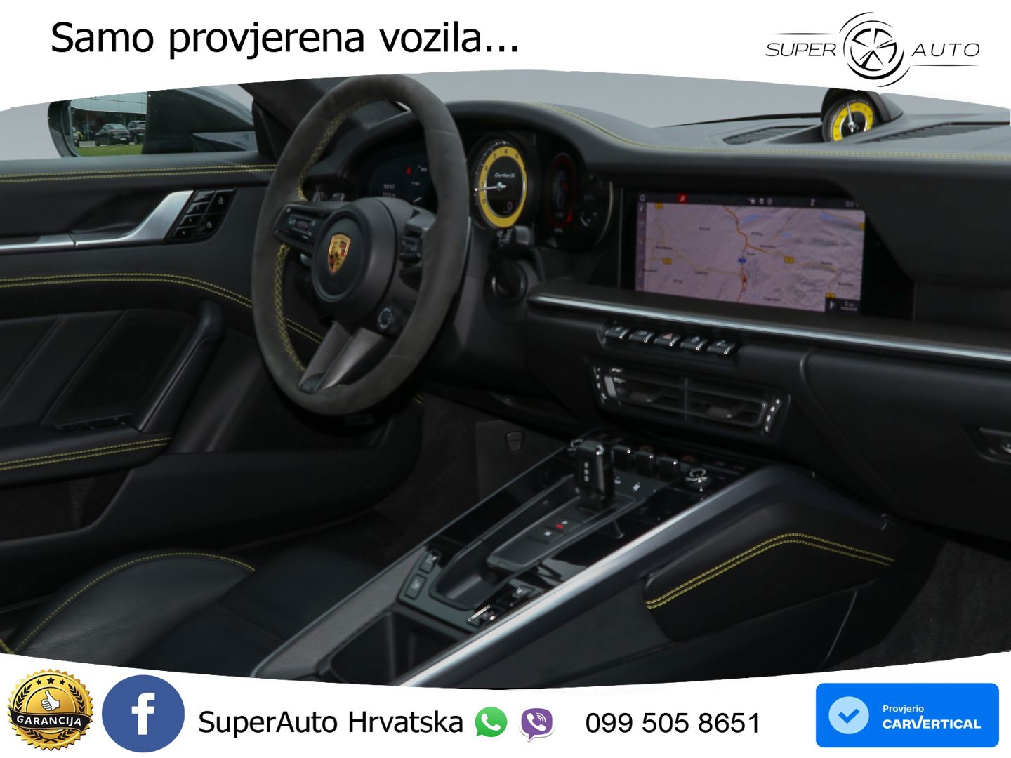 Porsche 911 Turbo S 3.8 (650 KS) PDK LED+GR SJED+ACC
