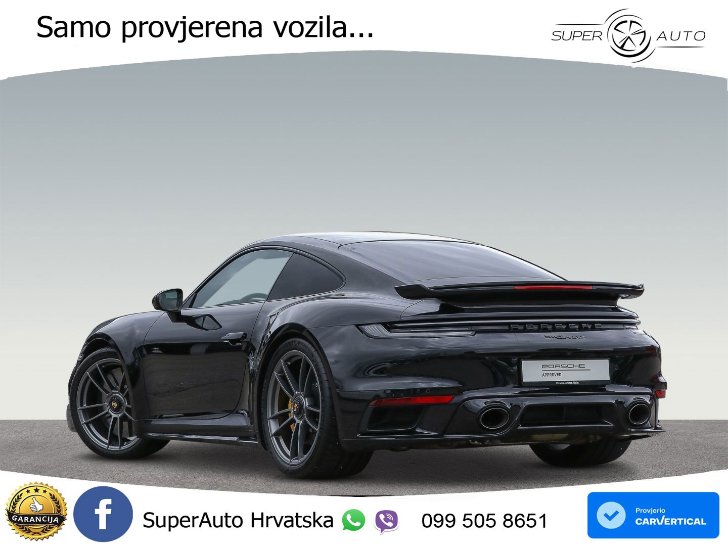 Porsche 911 Turbo S 3.8 (650 KS) PDK LED+GR SJED+ACC