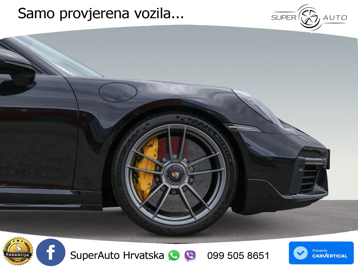 Porsche 911 Turbo S 3.8 (650 KS) PDK LED+GR SJED+ACC