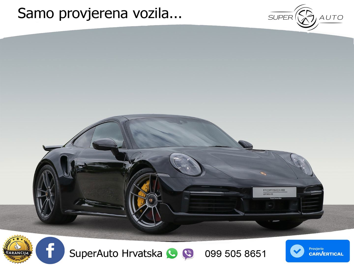 Porsche 911 Turbo S 3.8 (650 KS) PDK LED+GR SJED+ACC