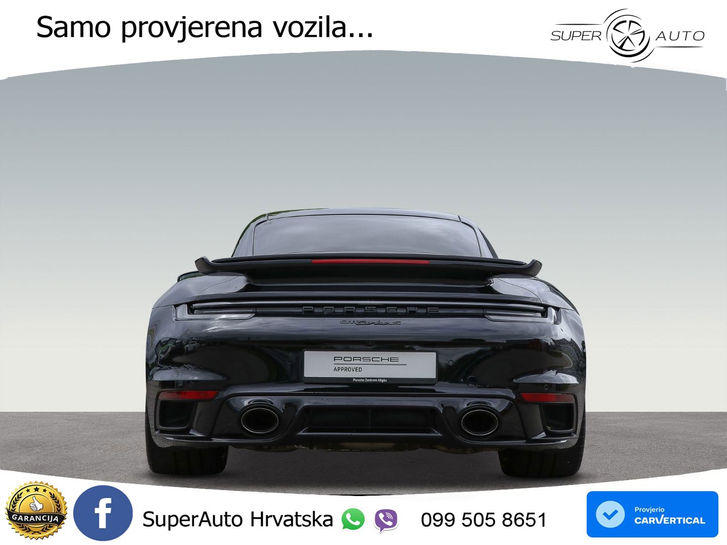Porsche 911 Turbo S 3.8 (650 KS) PDK LED+GR SJED+ACC
