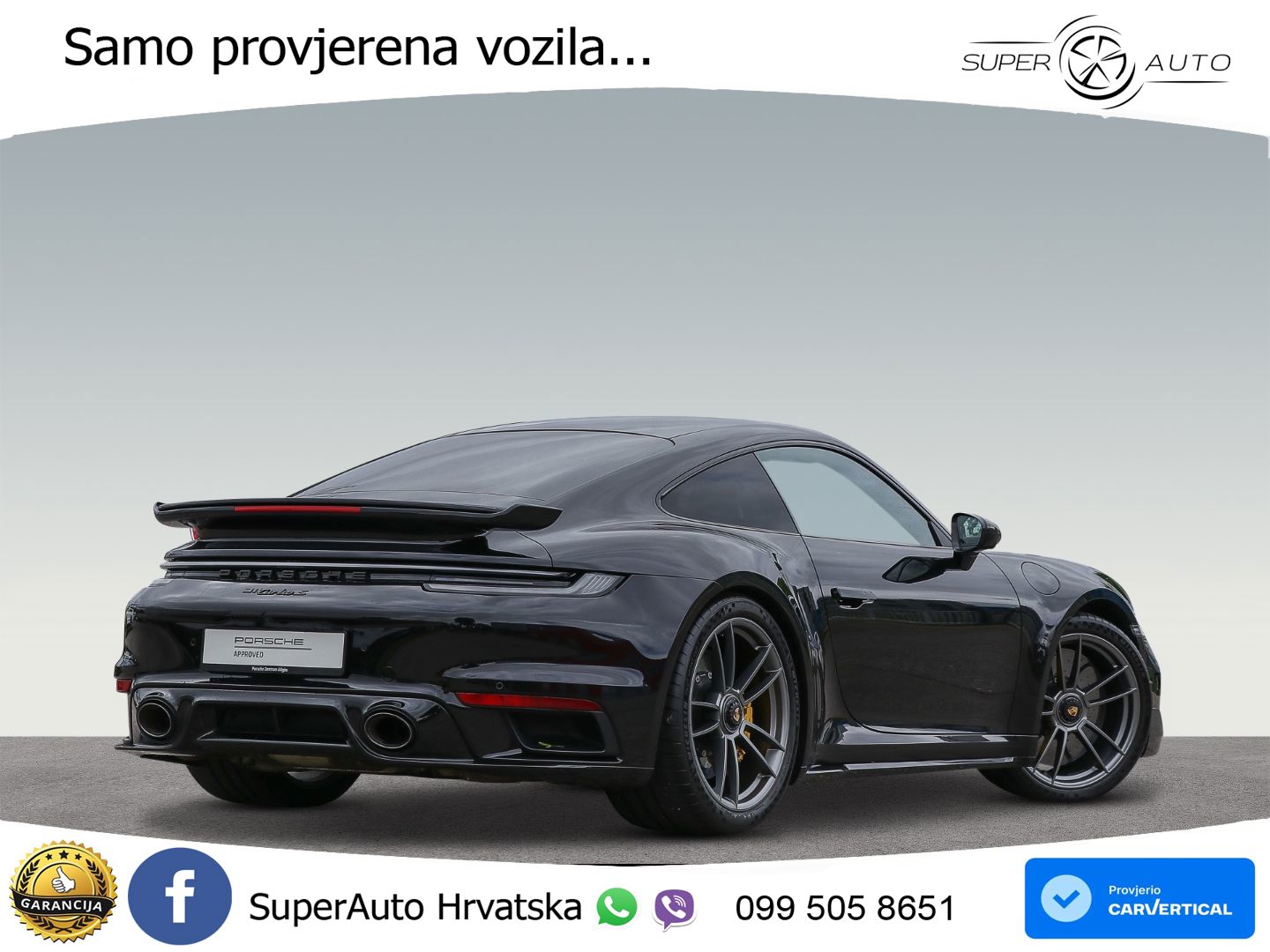 Porsche 911 Turbo S 3.8 (650 KS) PDK LED+GR SJED+ACC
