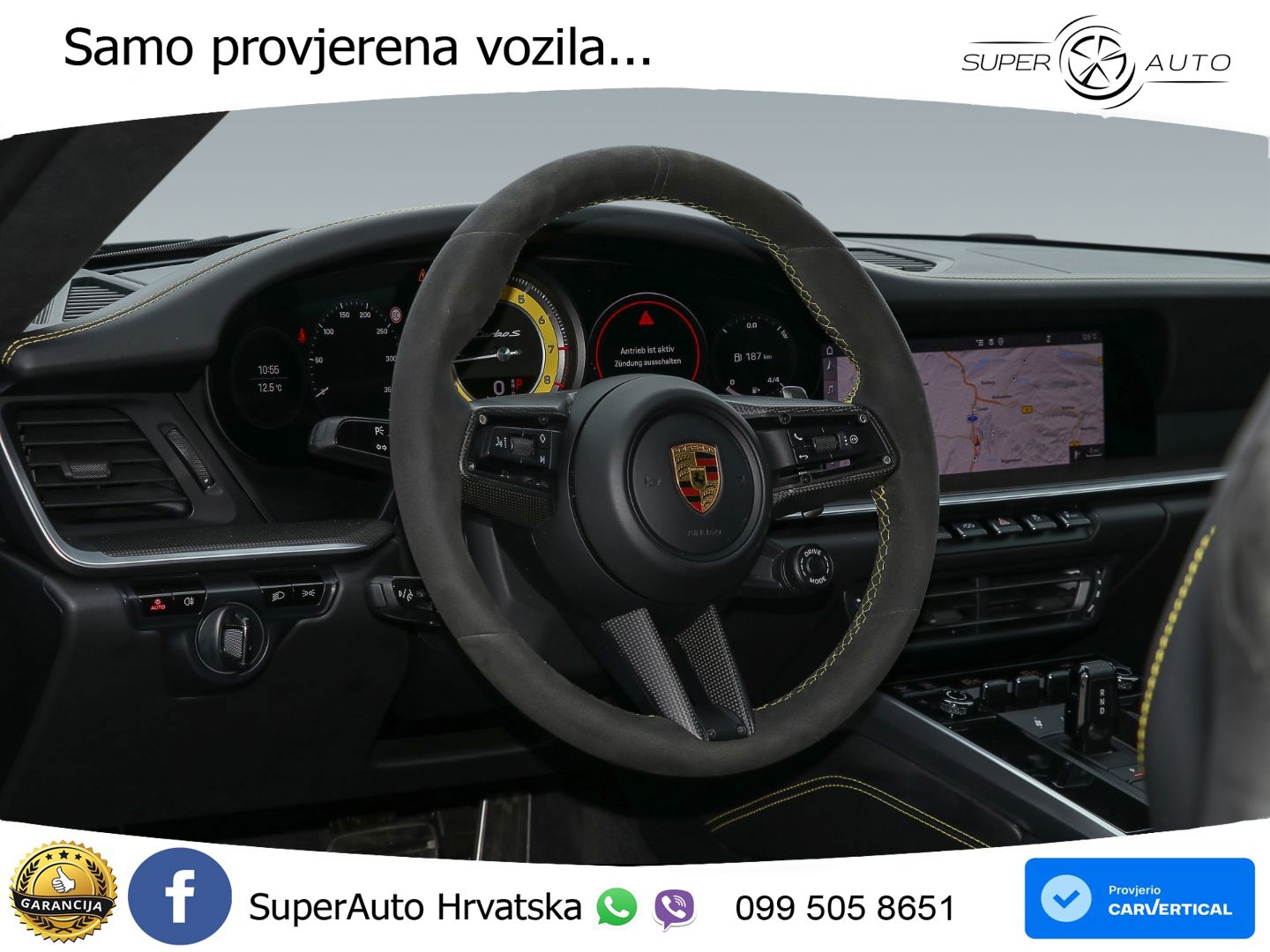 Porsche 911 Turbo S 3.8 (650 KS) PDK LED+GR SJED+ACC
