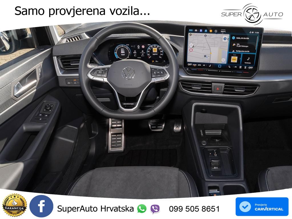 Volkswagen Caddy 2.0 TDI Generation LED NAVI AHK 5 J Garant 122 KS