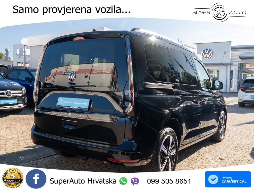 Volkswagen Caddy 2.0 TDI Generation LED NAVI AHK 5 J Garant 122 KS