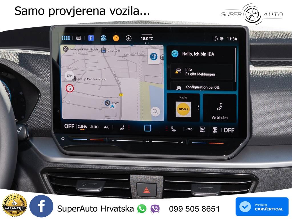 Volkswagen Caddy 2.0 TDI Generation LED NAVI AHK 5 J Garant 122 KS