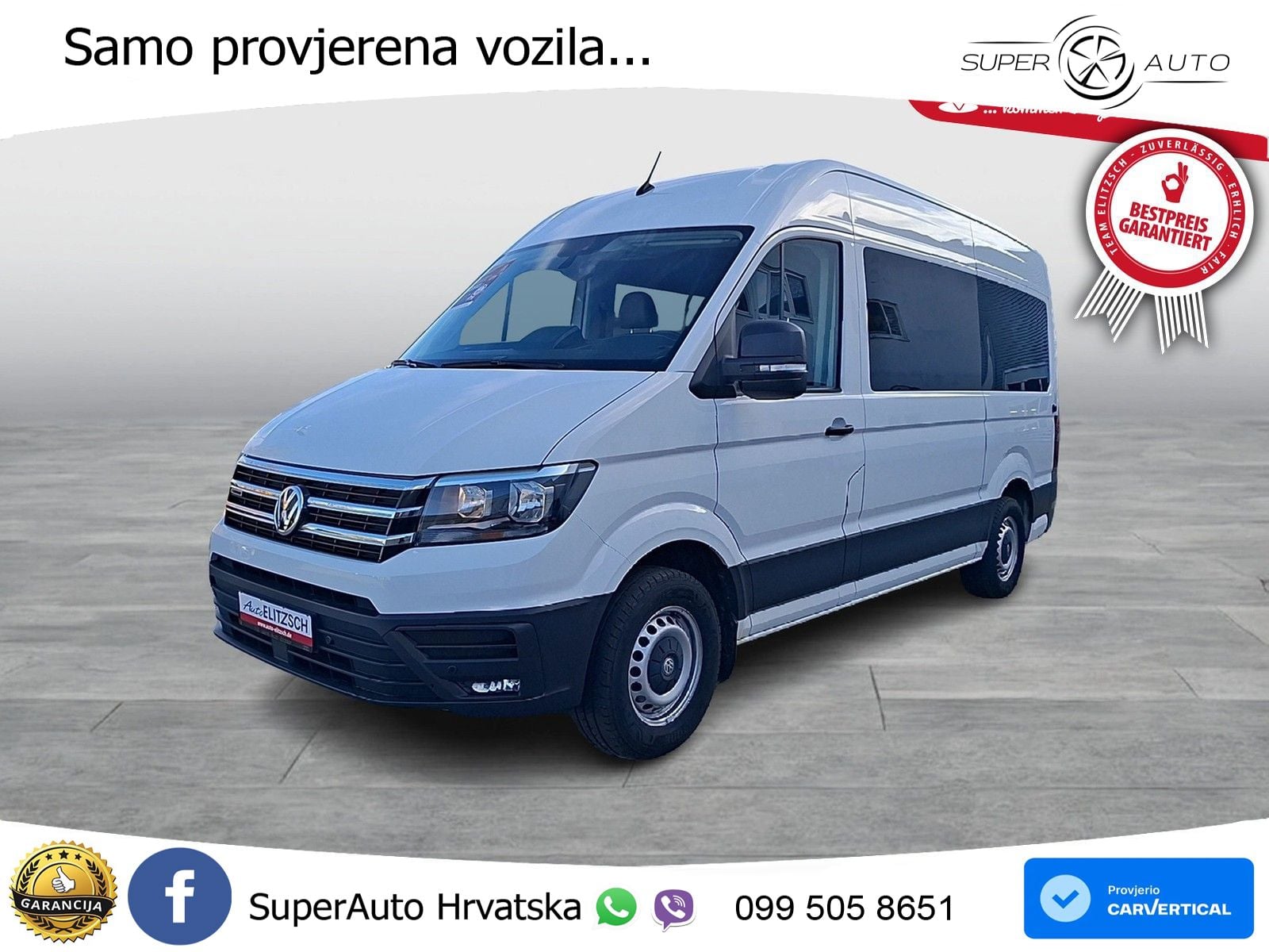 Volkswagen Crafter Kombi 35 MR DSG 4M 8-Si Rollstuhlrampe S 177 KS