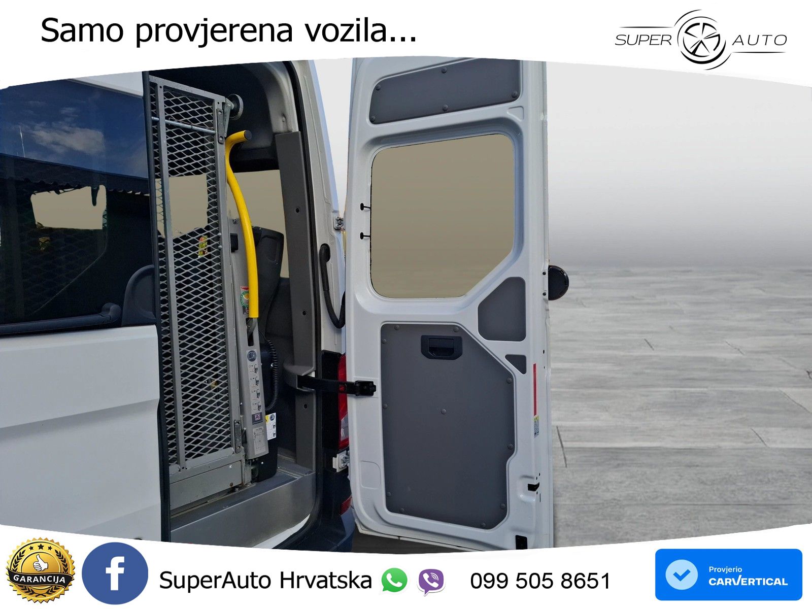 Volkswagen Crafter Kombi 35 MR DSG 4M 8-Si Rollstuhlrampe S 177 KS