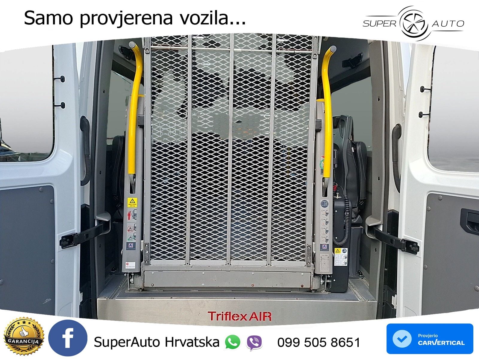 Volkswagen Crafter Kombi 35 MR DSG 4M 8-Si Rollstuhlrampe S 177 KS