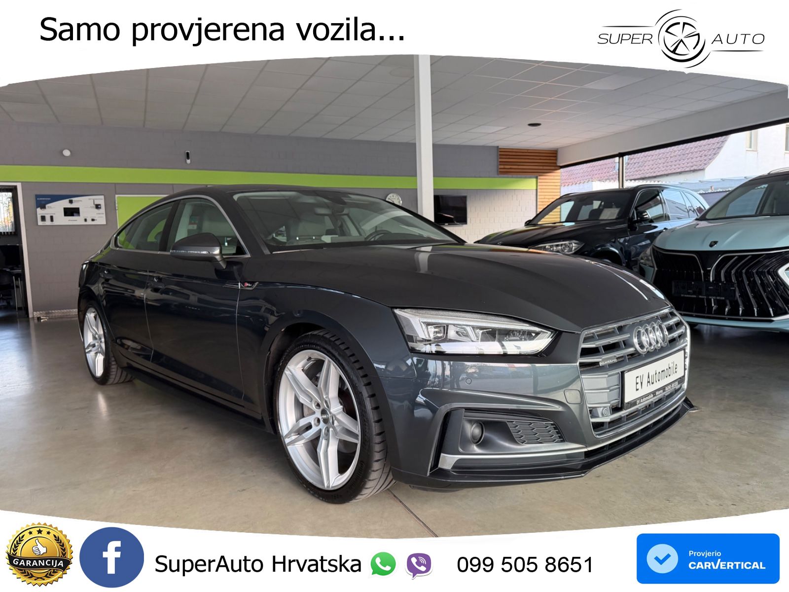 Audi A5 Sportback 40 TDI (190 KS) quattro ultra S tronic S line LED+GR SJED+ACC