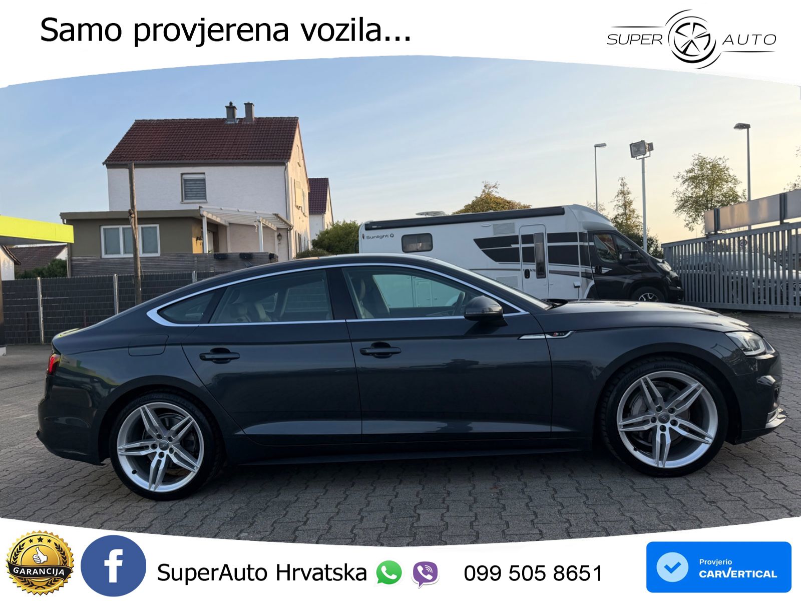 Audi A5 Sportback 40 TDI (190 KS) quattro ultra S tronic S line LED+GR SJED+ACC