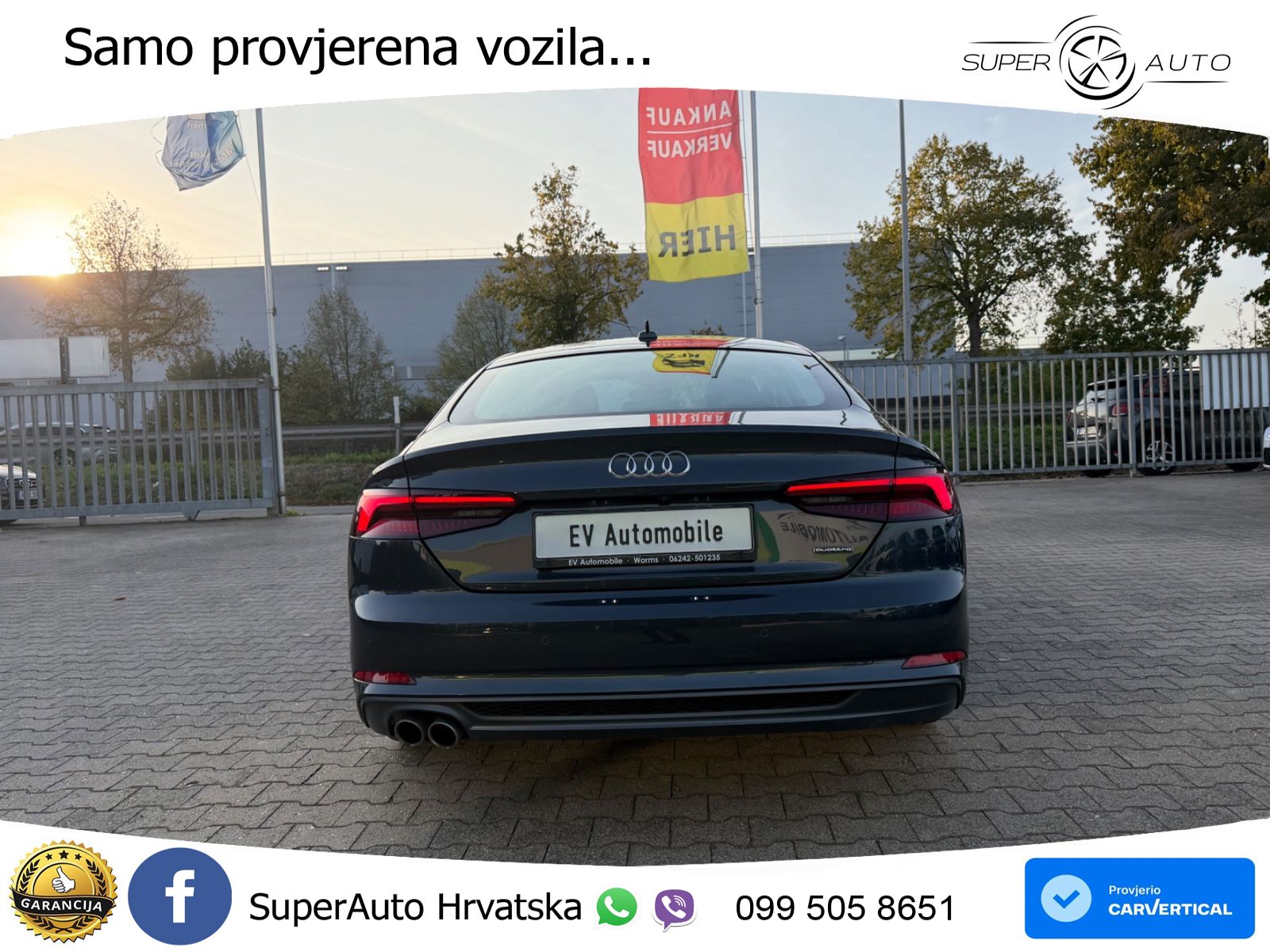 Audi A5 Sportback 40 TDI (190 KS) quattro ultra S tronic S line LED+GR SJED+ACC