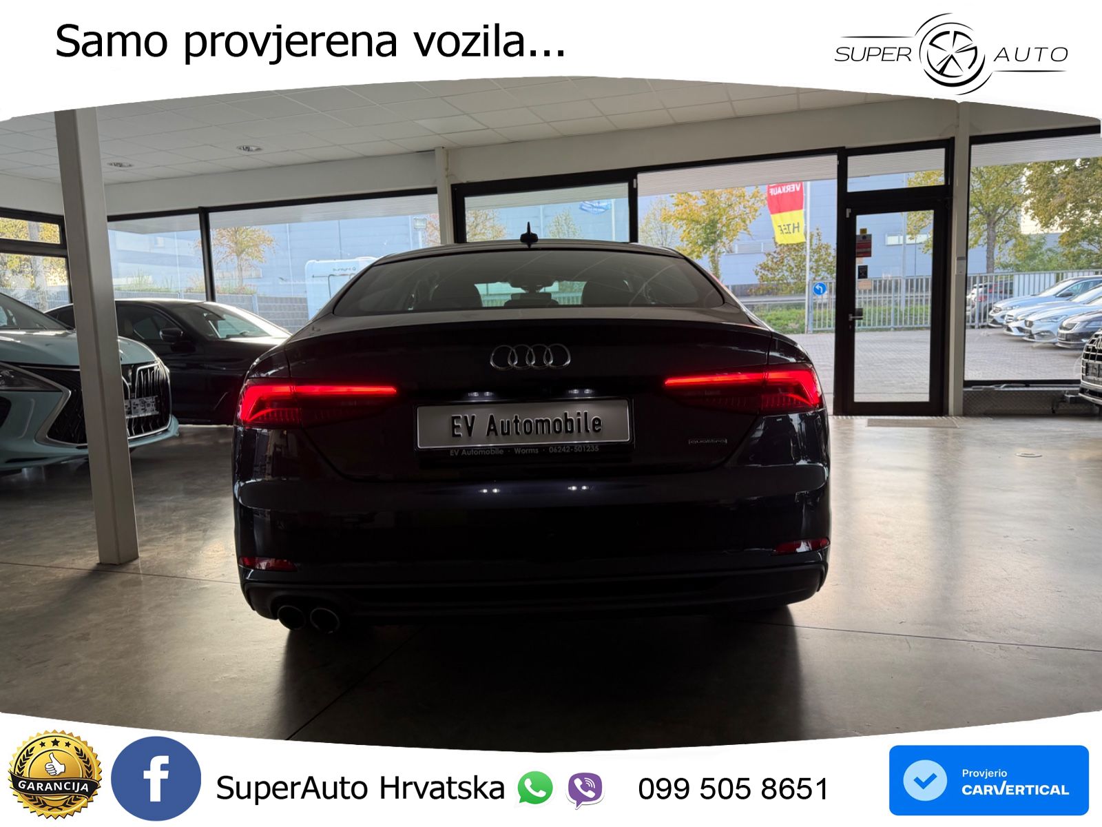Audi A5 Sportback 40 TDI (190 KS) quattro ultra S tronic S line LED+GR SJED+ACC