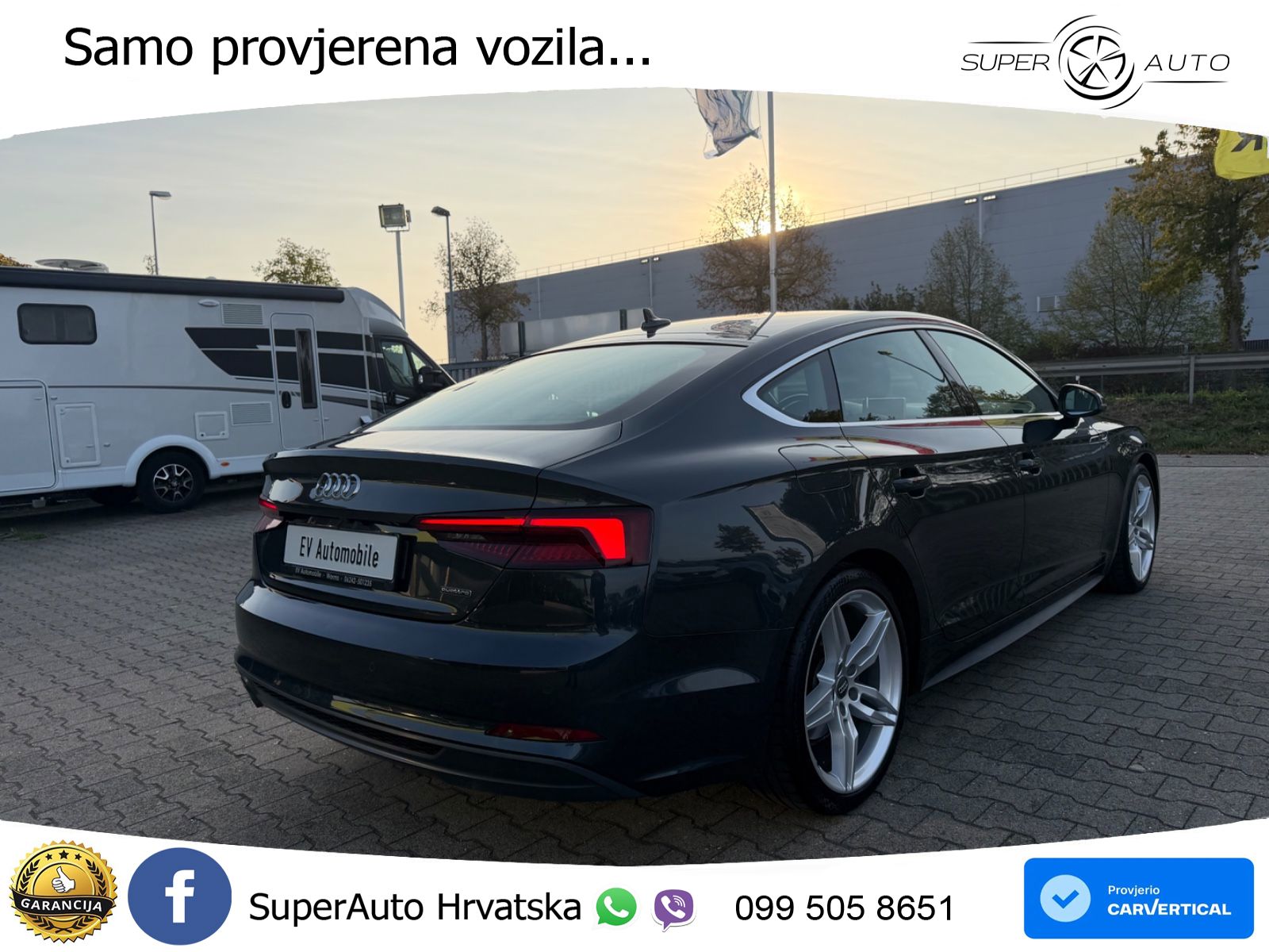 Audi A5 Sportback 40 TDI (190 KS) quattro ultra S tronic S line LED+GR SJED+ACC