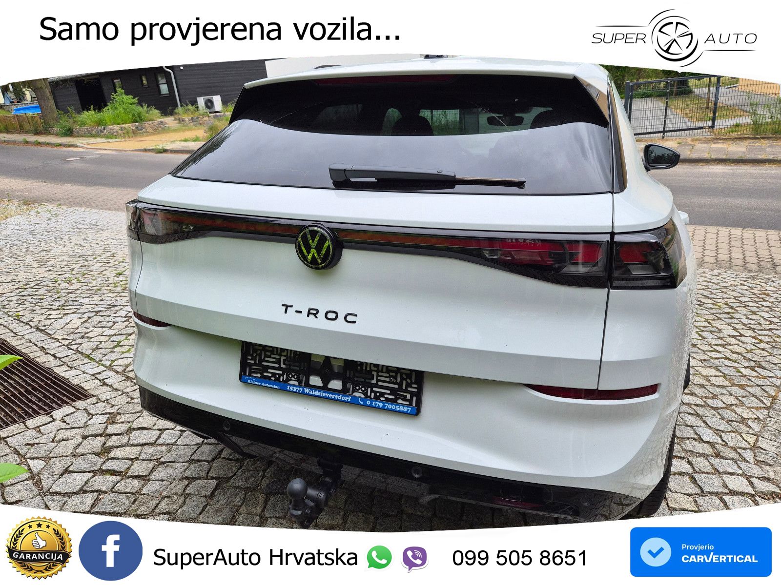 Volkswagen T-Roc 1.5 eTSI (150 KS)  DSG R-Line LED+GR SJED+ACC