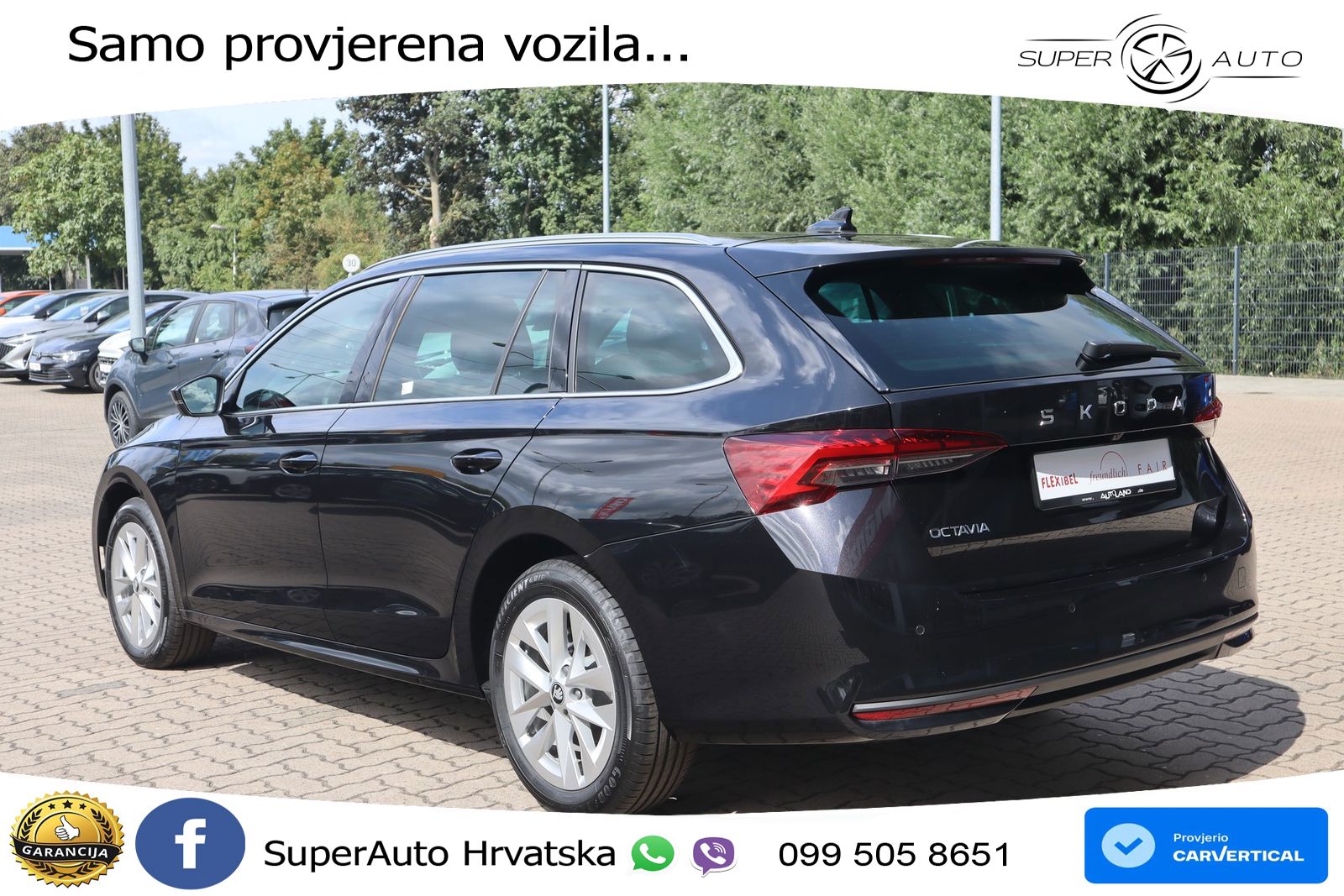 Škoda Octavia Combi 1.5 TSI (150 KS) DSG LED+GR SJED+ACC