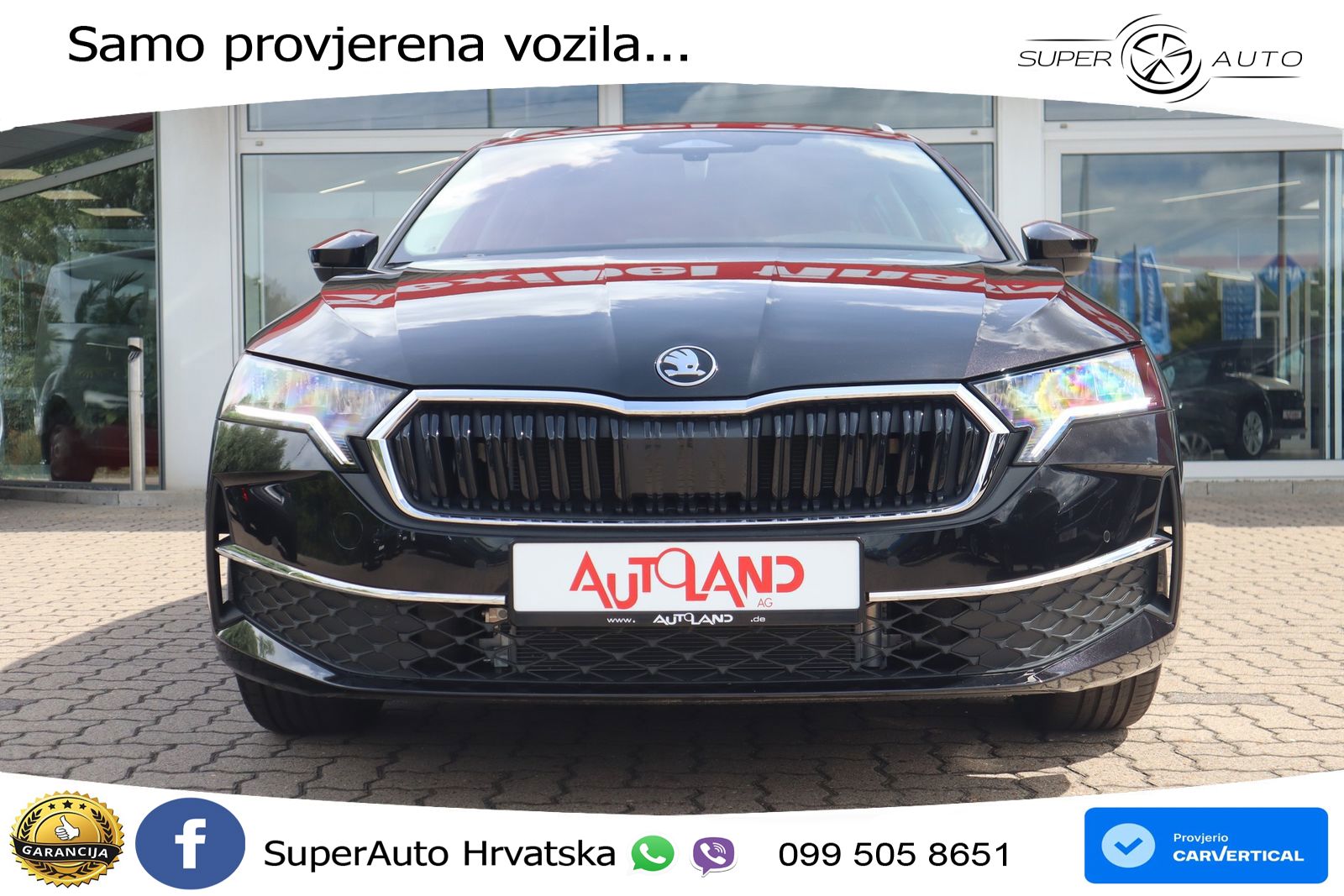 Škoda Octavia Combi 1.5 TSI (150 KS) DSG LED+GR SJED+ACC