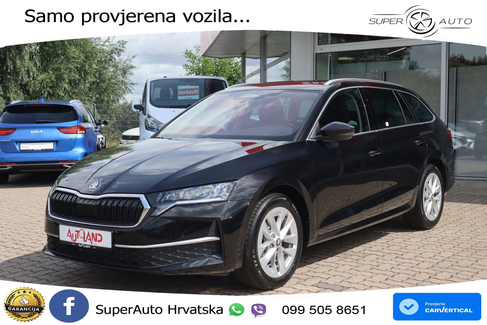 Škoda Octavia Combi 1.5 TSI (150 KS) DSG LED+GR SJED+ACC