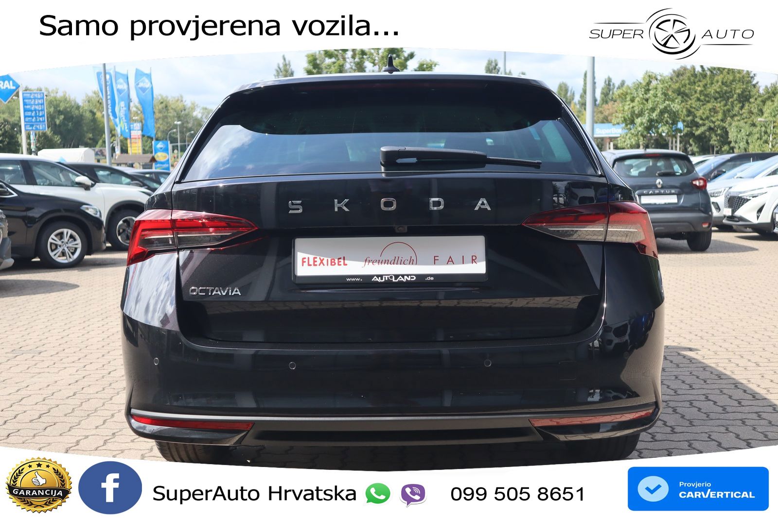 Škoda Octavia Combi 1.5 TSI (150 KS) DSG LED+GR SJED+ACC