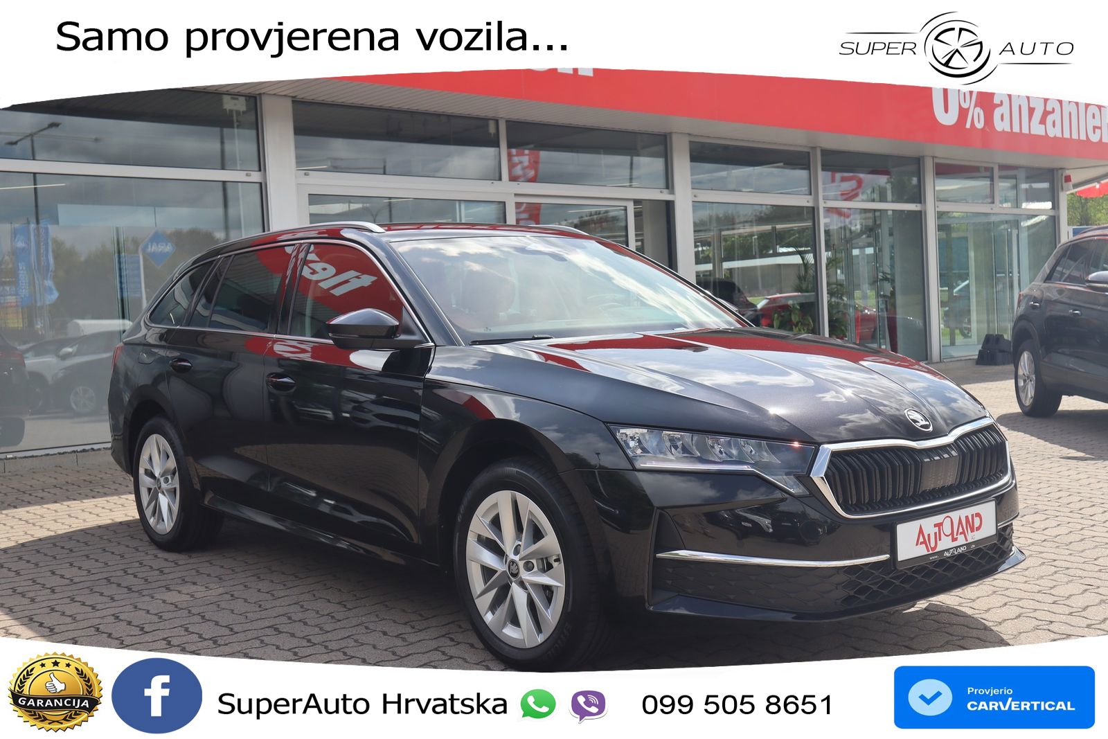 Škoda Octavia Combi 1.5 TSI (150 KS) DSG LED+GR SJED+ACC
