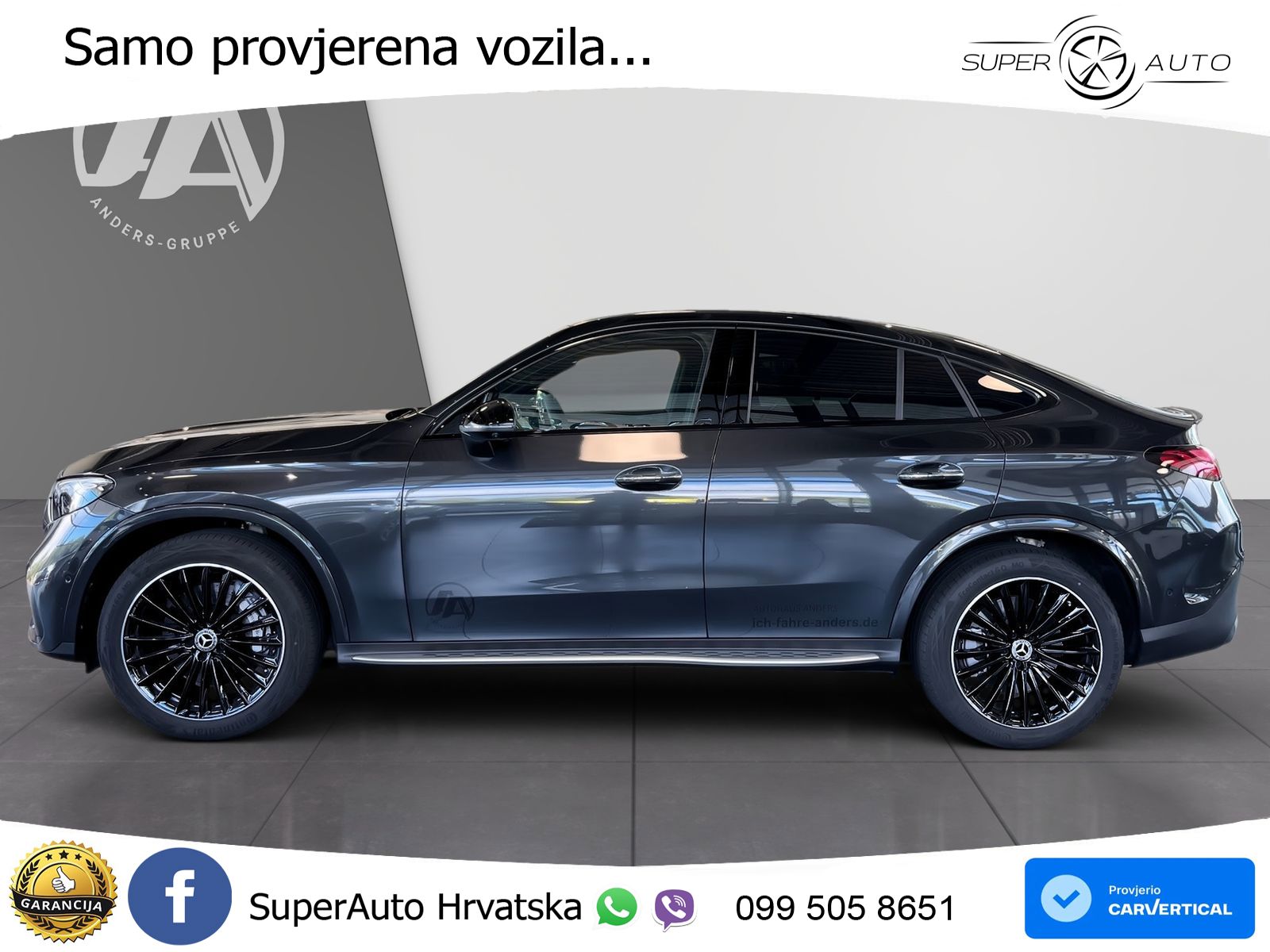 Mercedes GLC Coupe 450d (367 KS) 4MATIC 9G-TRONIC AMG ACC+HEAD+GR SJED+360+PANO