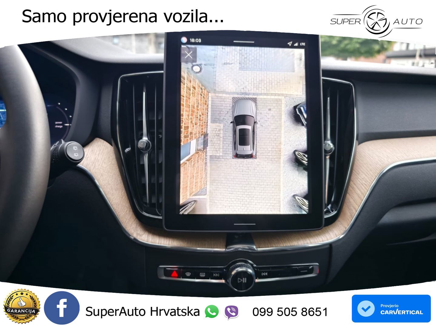 Volvo XC60 T6 AWD Geartronic ACC+HEAD+4xGR SJED+360+PANO