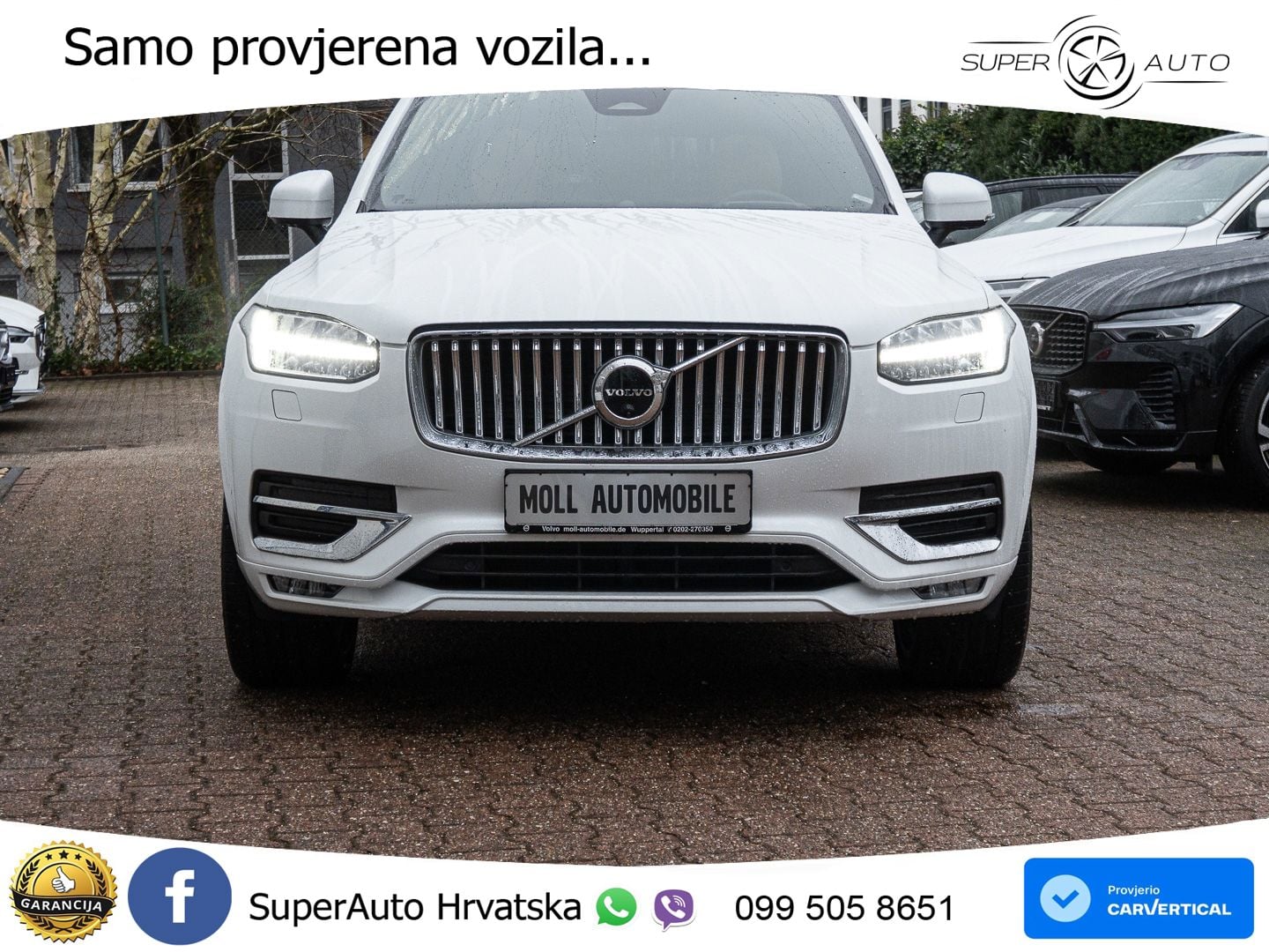 Volvo XC90 2.0 B5 Diesel AWD Automatic ACC+HEAD+4xGR SJED+360+PANO