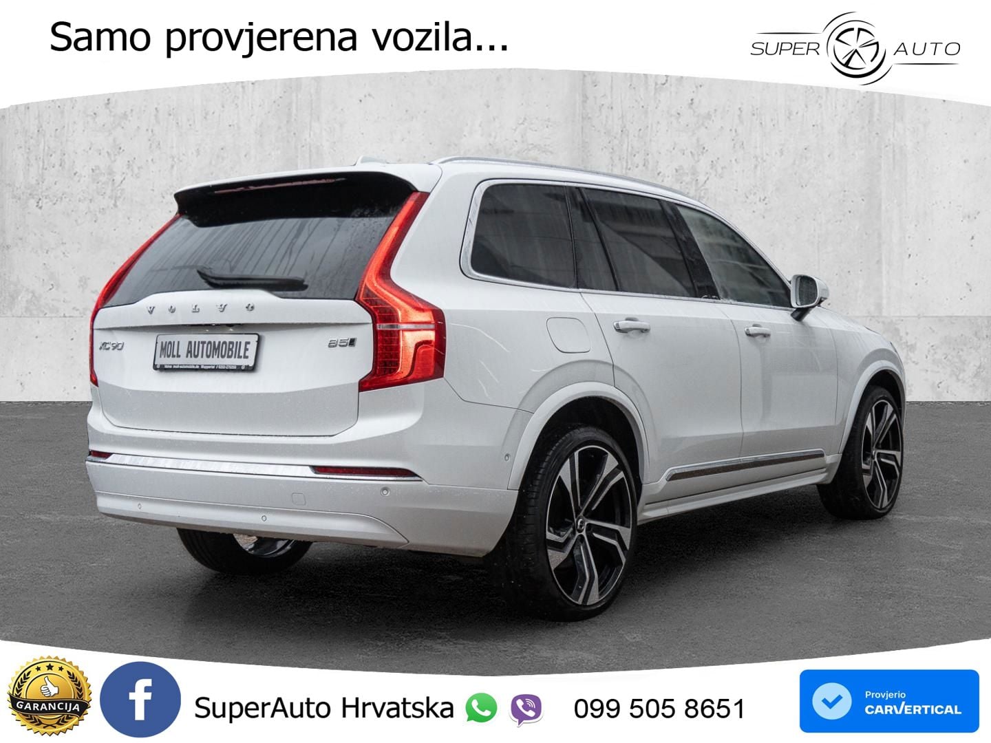 Volvo XC90 2.0 B5 Diesel AWD Automatic ACC+HEAD+4xGR SJED+360+PANO