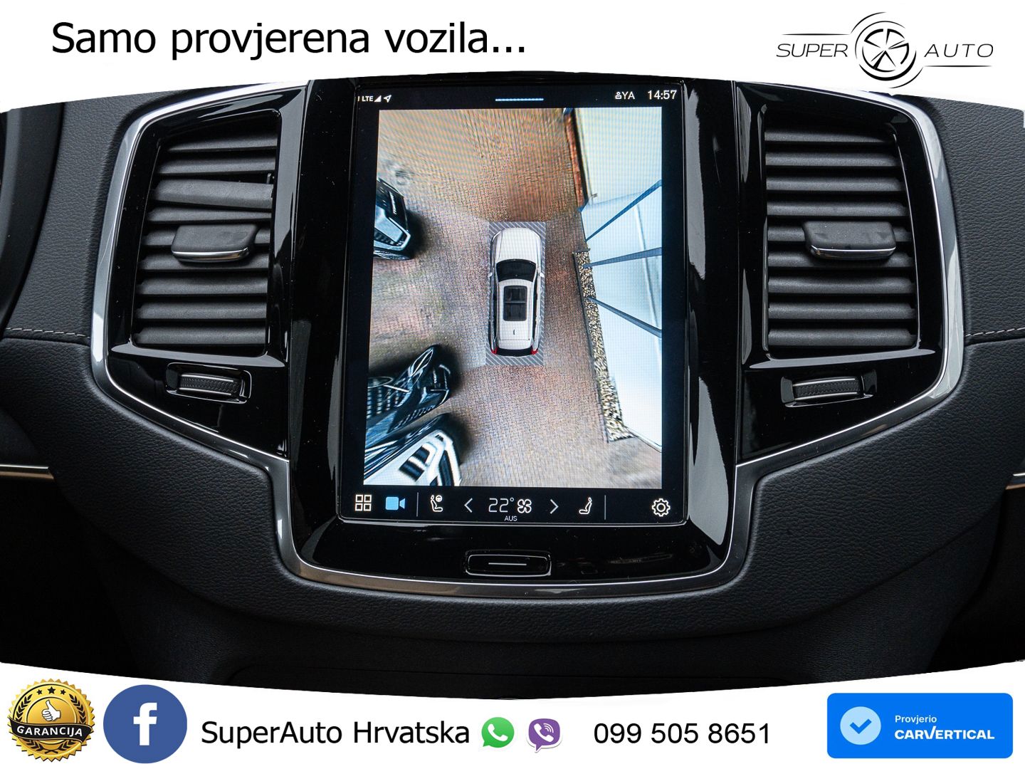 Volvo XC90 2.0 B5 Diesel AWD Automatic ACC+HEAD+4xGR SJED+360+PANO