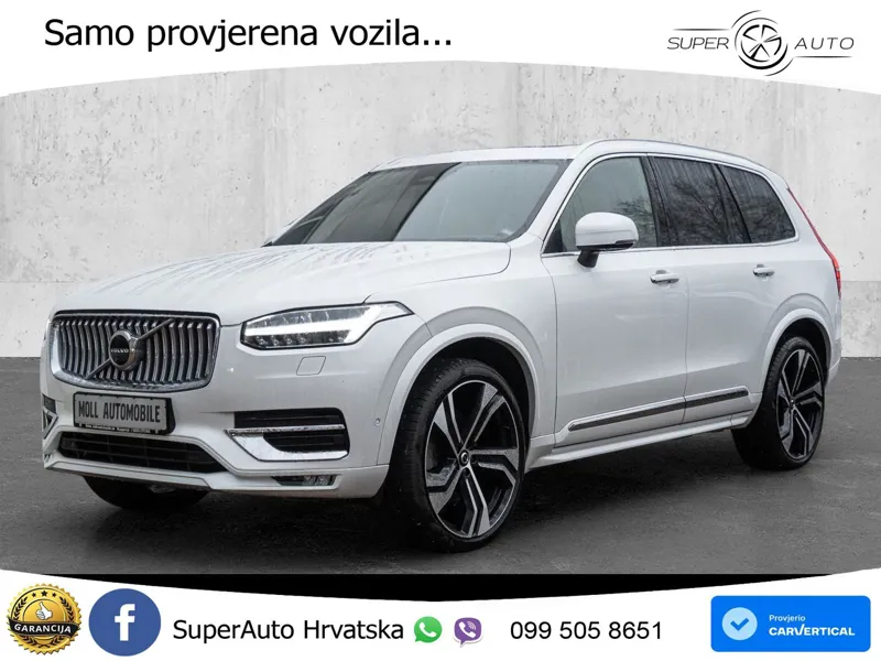 Volvo XC90 2.0 B5 Diesel AWD Automatic ACC+HEAD+4xGR SJED+360+PANO