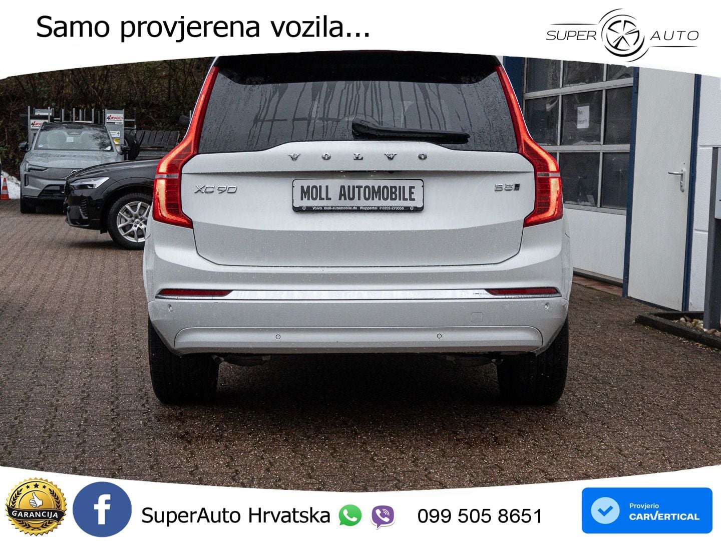 Volvo XC90 2.0 B5 Diesel AWD Automatic ACC+HEAD+4xGR SJED+360+PANO