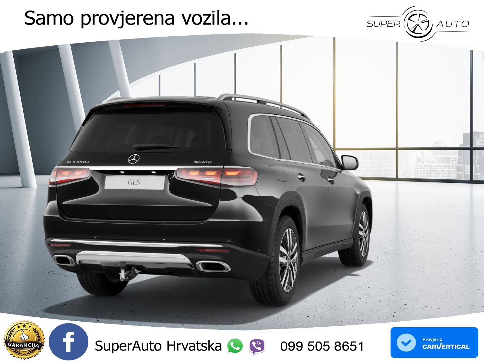 Mercedes-Benz GLS GLS 350d EQ Boost 4MATIC 9G-TRONIC ZRAČNI+ACC+GR SJED+360+PANO