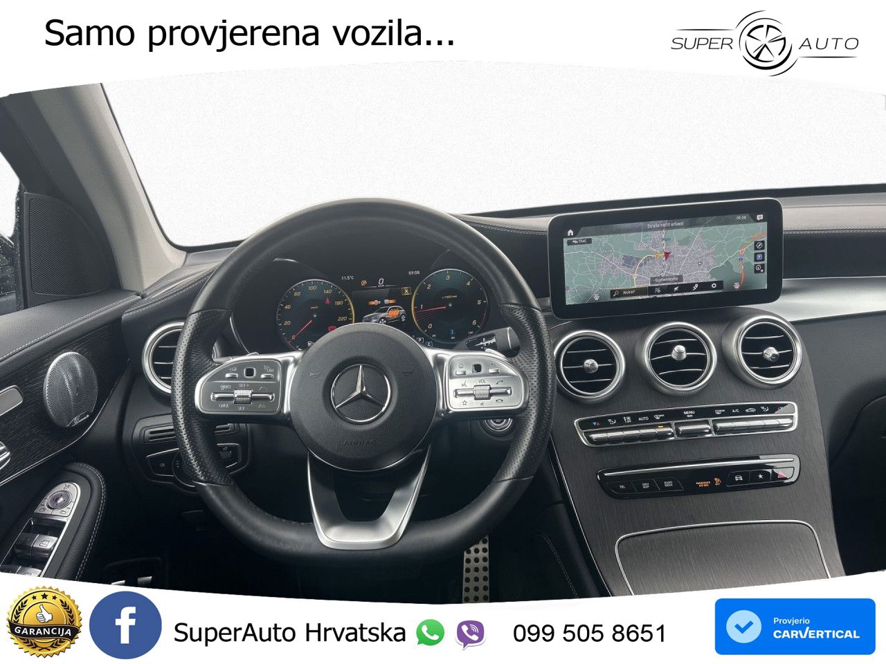 Mercedes GLC 300d (245 KS) 4MATIC G-TRONIC AMG LED+GR SJED+ACC