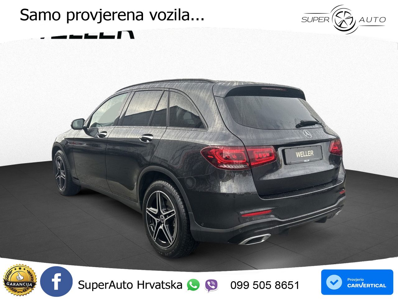 Mercedes GLC 300d (245 KS) 4MATIC G-TRONIC AMG LED+GR SJED+ACC
