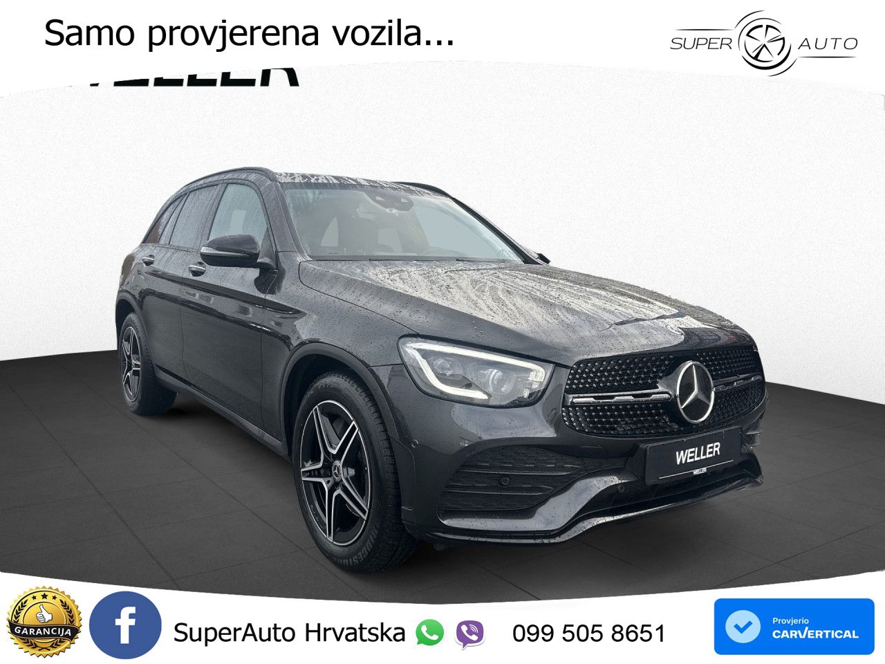 Mercedes GLC 300d (245 KS) 4MATIC G-TRONIC AMG LED+GR SJED+ACC