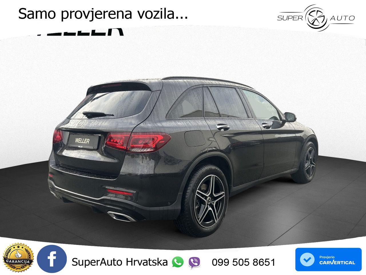Mercedes GLC 300d (245 KS) 4MATIC G-TRONIC AMG LED+GR SJED+ACC